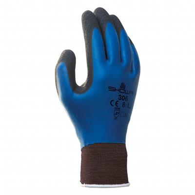 Werkhandschoen Showa 306 outdoor grijs/blauw