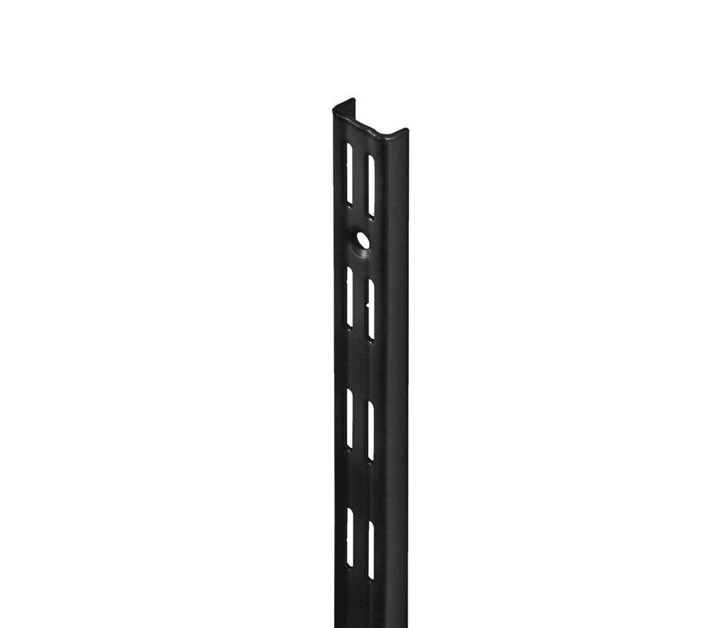 50cm Rail dubbel zwart