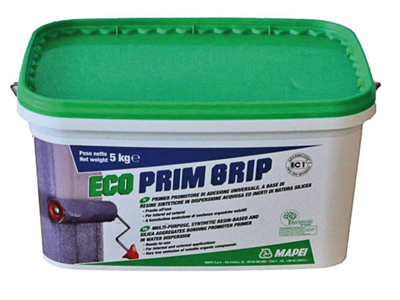 Mapei Ecoprim Grip voorstrijkmiddel quartzhoudend snel emmer 5 kg.