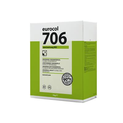 Eurocol Voegmortel Grijs WD706 pak a 5 kg