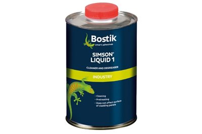 Bostik Reiniger Liquid 1 TRS blik á 1000 ml.