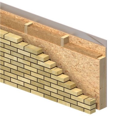 Hennepisolatie 100x1200x580mm HemKor Jute Blend 6st per pak (4,18m2) Rd. 2,50